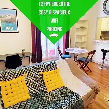 Le Gambetta T2 Cosy Hypercentre Wifi Fibre Avec Parking Apartment Pau Exterior photo