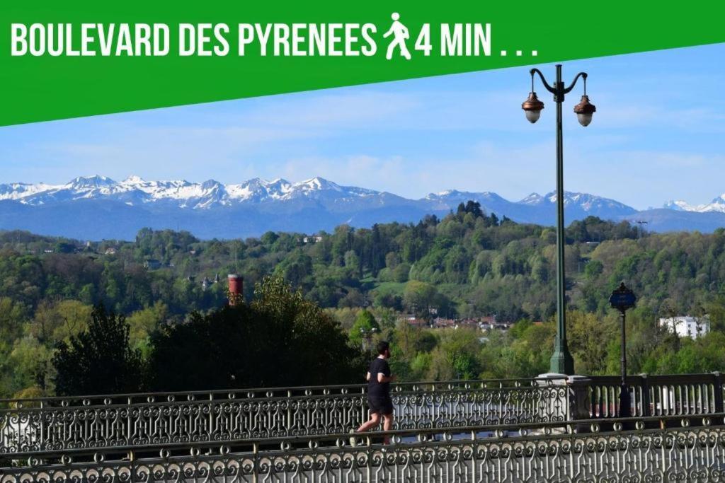 Le Gambetta T2 Cosy Hypercentre Wifi Fibre Avec Parking Apartment Pau Exterior photo